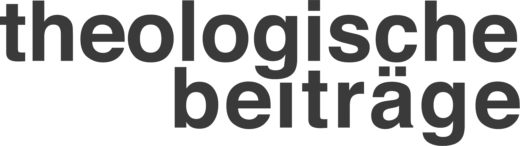 theologische beitraege_Logo